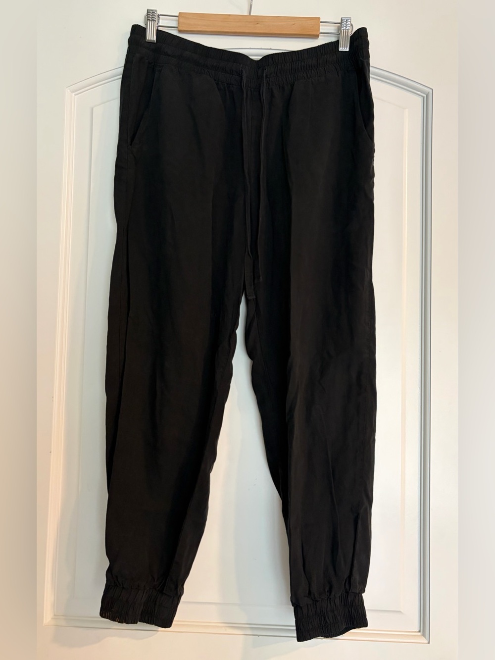 Cloth & Stone Black Jogger CasualPants - Elastic Waistband Size M
